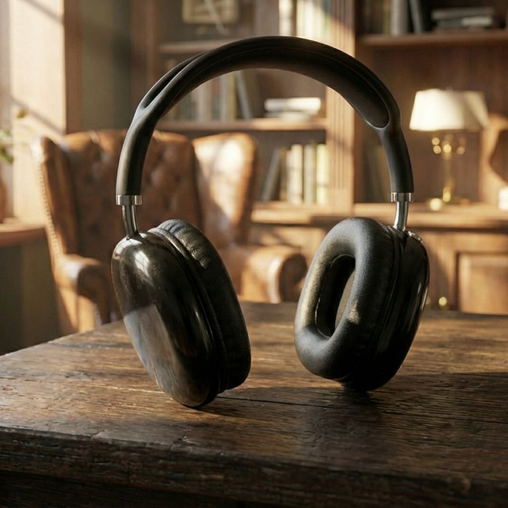 Fone De Ouvido Bluetooth P9 Air Max: Som Hi-Fi e Design Premium