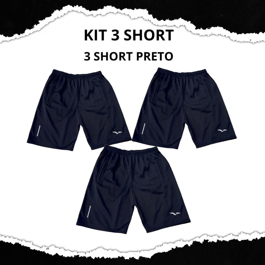 Short Esportivo Masculino: Treino, Academia e Corrida Dry-Fit