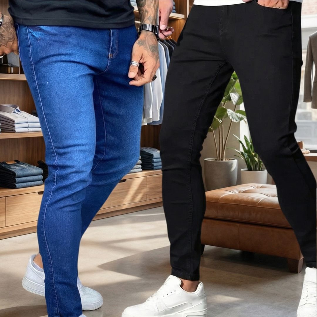 Kit Calça Jeans Skinny Original: O Jeans Que Estica e Não Deforma