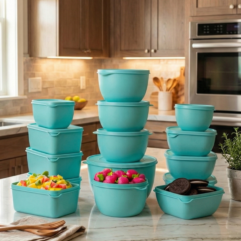 Kit 15 Potes Herméticos Slim