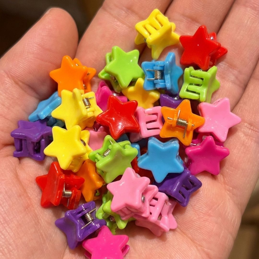 120 Presilhas Piranha Infantil: O Kit Mais Completo de Cabelo