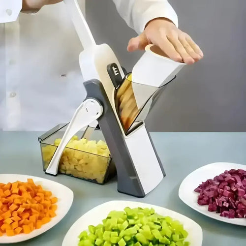 Cortador Mandoline Multifuncional 5 Funções