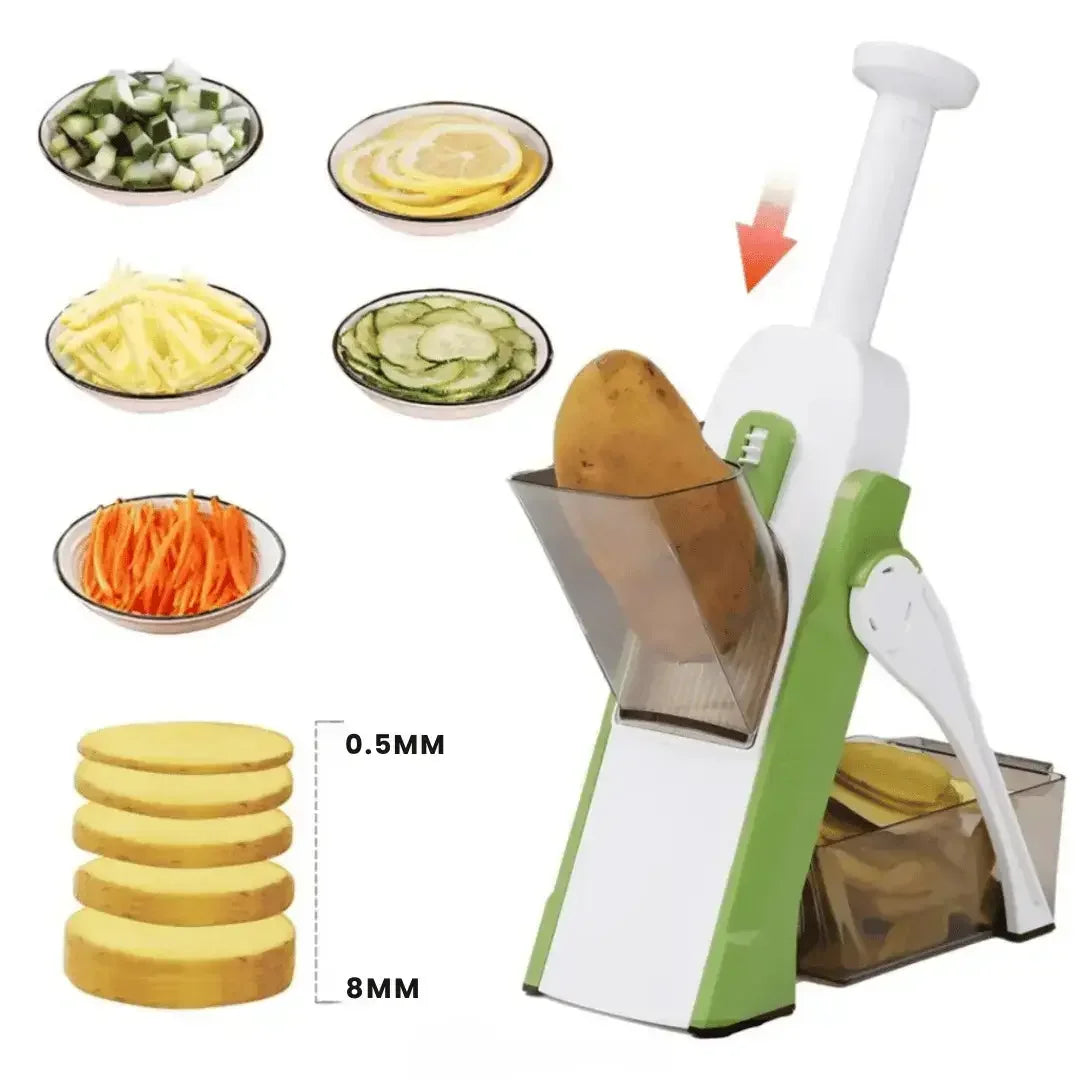 Cortador Mandoline Multifuncional 5 Funções