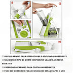 Cortador Mandoline Multifuncional 5 Funções