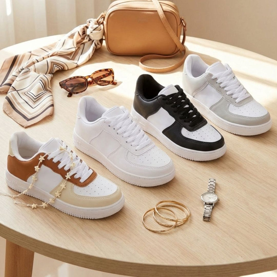 Tênis Feminino Branco Original: Conforto Premium e Leveza nos Pés