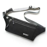 Mini Bolsa De Cintura Fitness Slim - Proteção Contra Suor E Chuva