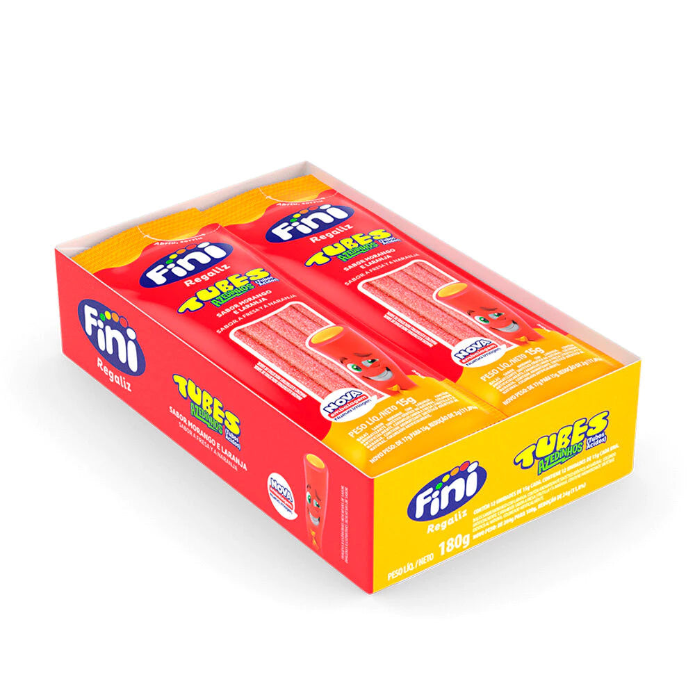 Combo Fini 15g Com 12 Unidades — Ideal Para Festas E Lanches