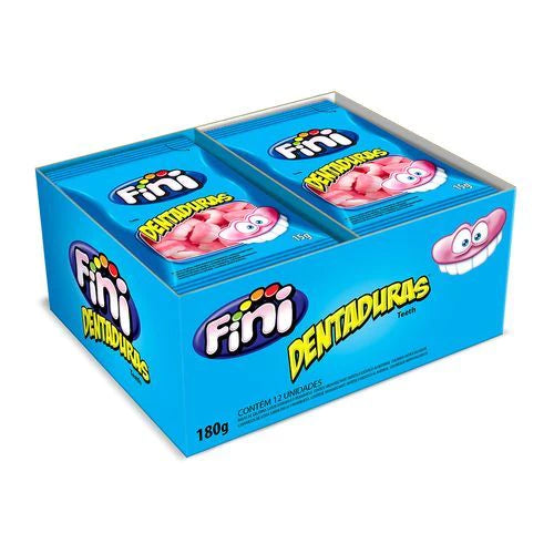 Combo Fini 15g Com 12 Unidades — Ideal Para Festas E Lanches