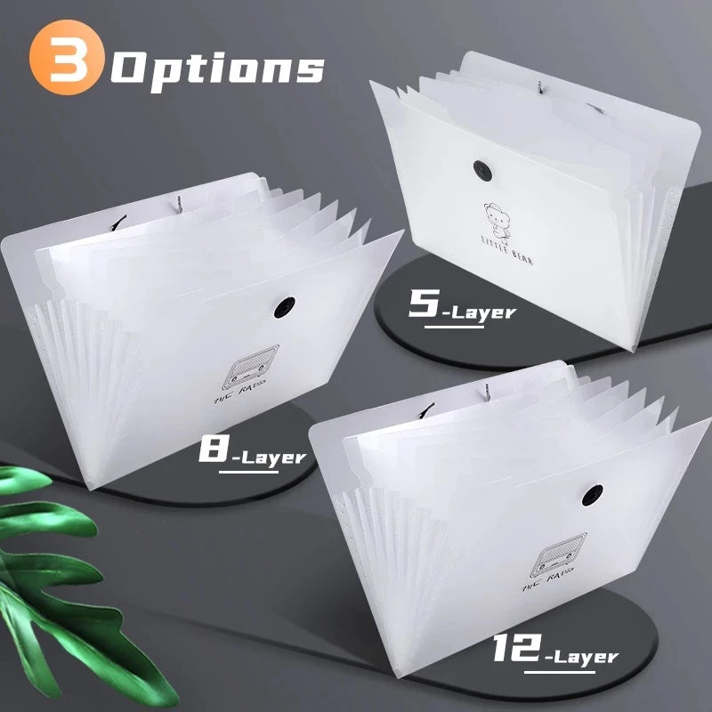 Pasta Porta Documentos A4 Resistente — Ideal Para Escola E Escritório