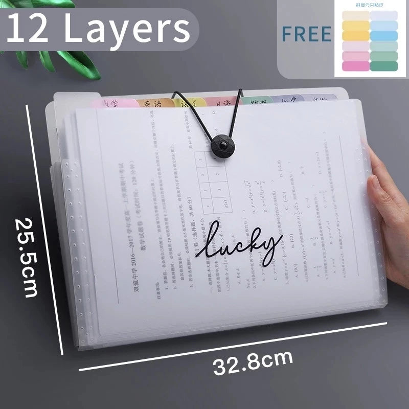 Pasta Porta Documentos A4 Resistente — Ideal Para Escola E Escritório