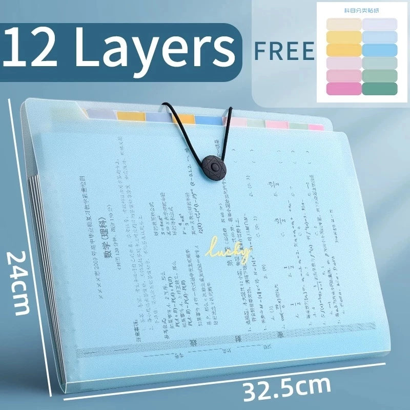 Pasta Porta Documentos A4 Resistente — Ideal Para Escola E Escritório