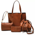 Conjunto 4 Bolsas Tiracolo Premium: Elegância E Praticidade No Dia A Dia
