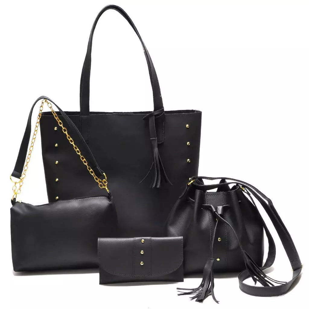 Conjunto 4 Bolsas Tiracolo Premium: Elegância E Praticidade No Dia A Dia