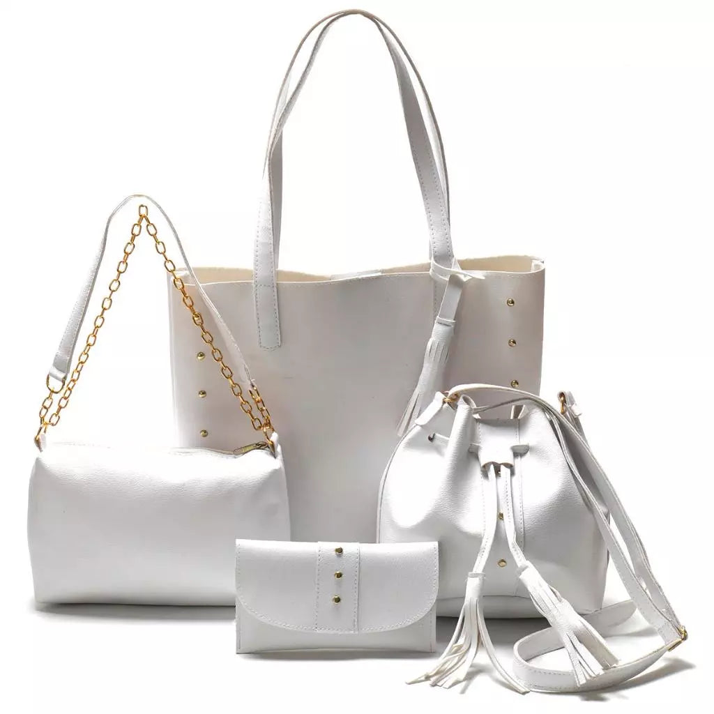 Conjunto 4 Bolsas Tiracolo Premium: Elegância E Praticidade No Dia A Dia