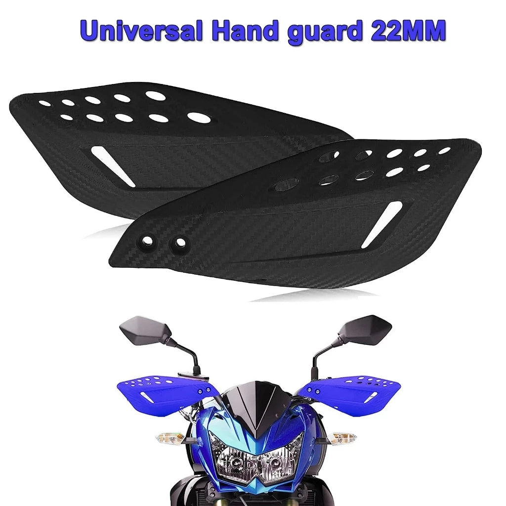 Protetor De Mão Vector Preto Universal: Proteção Contra Vento E Impacto