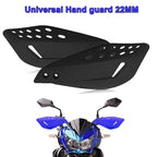 Protetor De Mão Vector Preto Universal: Proteção Contra Vento E Impacto