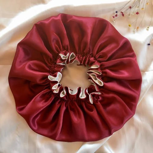 Touca de Cetim Dupla Face Luxo