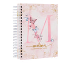 Caderneta De Saúde Borboleta: Personalizada Com Nome Do Bebê