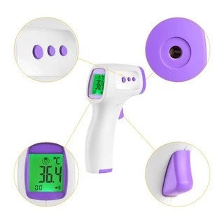 Termômetro Digital Infravermelho Sem Contato: Febre Em 1 Segundo