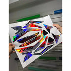 Kit Adesivos Titan 160 - 2024: Aceita Verniz e Proteção UV