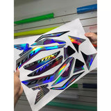 Kit Adesivos Titan 160 - 2024: Aceita Verniz e Proteção UV