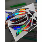 Kit Adesivos Titan 160 - 2024: Aceita Verniz e Proteção UV