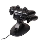 Carregador De Controle PS4 Vertical — Suporte Com LED Indicador