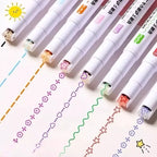 Canetas Carimbo Roller Estampadas: Decoração De Cadernos E Planner