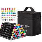 Canetas Hidrográficas 48 Cores Ponta Dupla