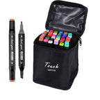 Canetas Hidrográficas 48 Cores Ponta Dupla