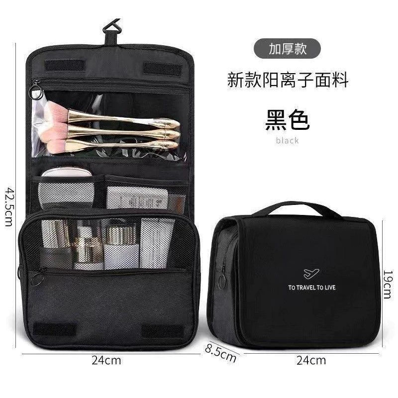 Bolsa Organizadora Com Divisórias E Gancho — Ideal Para Viagem E Academia