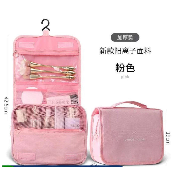 Bolsa Organizadora Com Divisórias E Gancho — Ideal Para Viagem E Academia