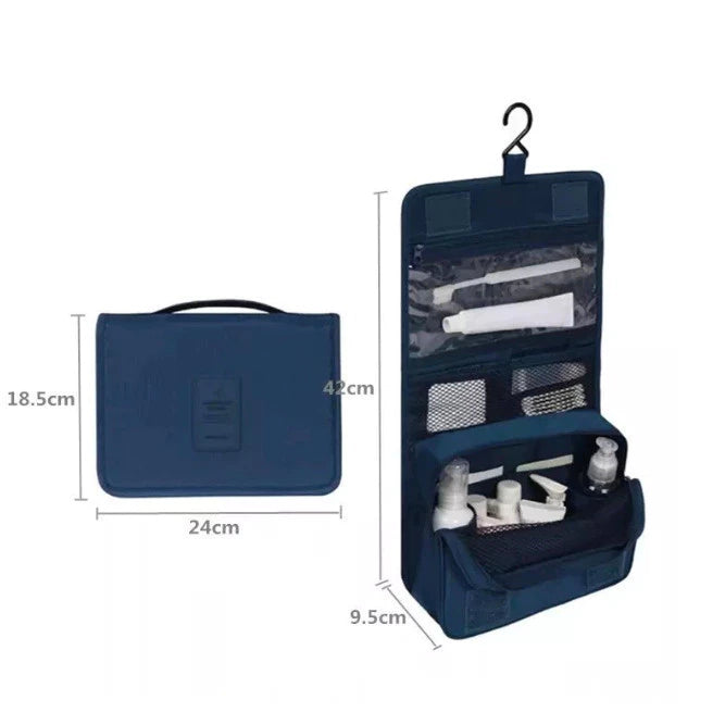 Bolsa Organizadora Com Divisórias E Gancho — Ideal Para Viagem E Academia