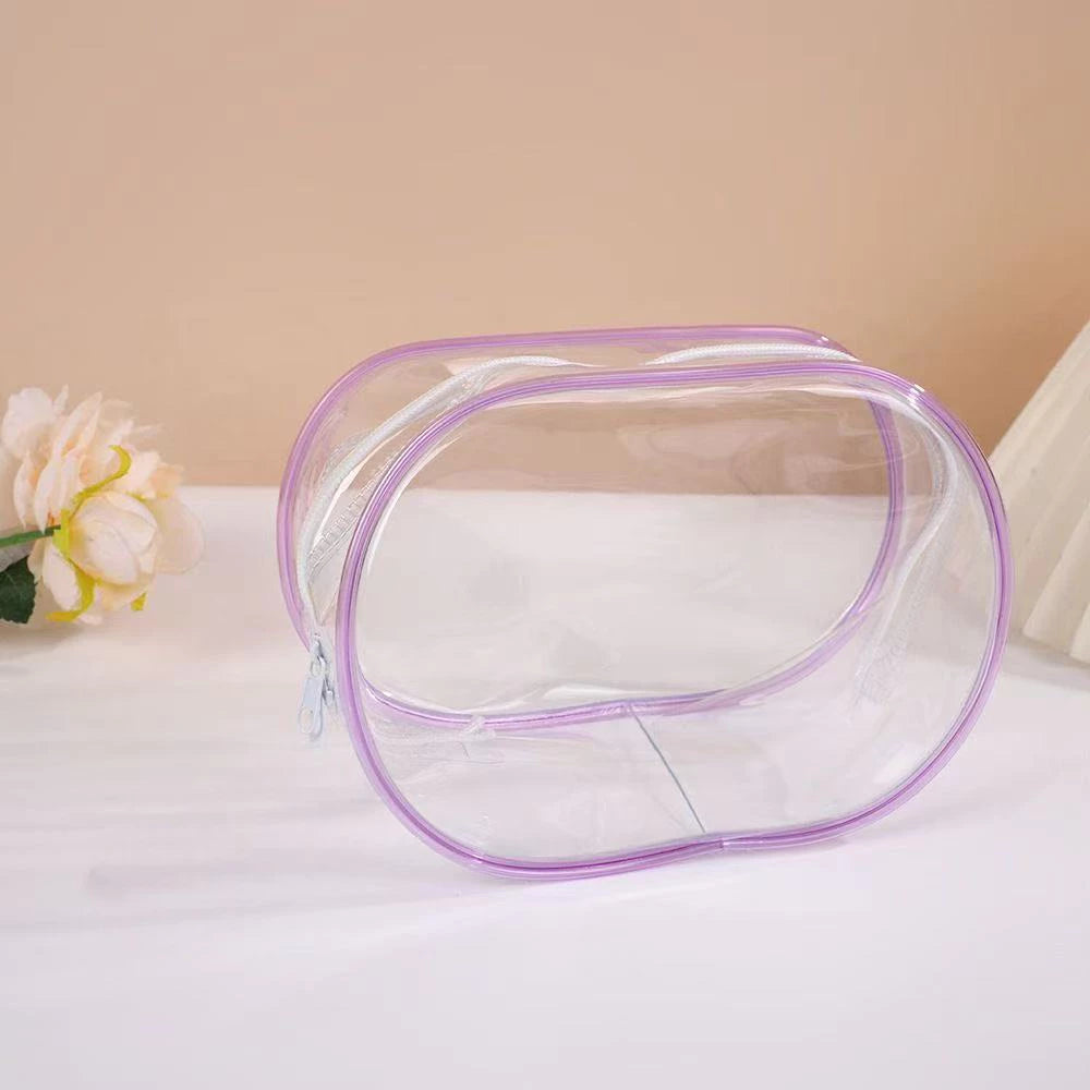 Estojo Portátil Com Zíper Para Acessórios — Ideal Para Viagem E Dia A Dia