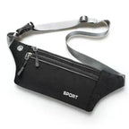 Mini Bolsa De Cintura Fitness Slim - Proteção Contra Suor E Chuva