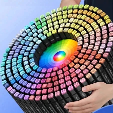 Canetas Hidrográficas 48 Cores Ponta Dupla