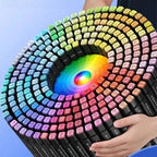 Canetas Hidrográficas 48 Cores Ponta Dupla