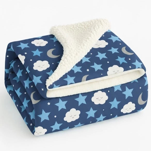 Coberdrom Infantil Dupla Face Cores Lisas E Estampas Fofas