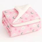 Coberdrom Infantil Dupla Face Cores Lisas E Estampas Fofas