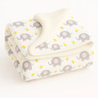 Coberdrom Infantil Dupla Face Cores Lisas E Estampas Fofas