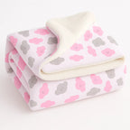 Coberdrom Infantil Dupla Face Cores Lisas E Estampas Fofas