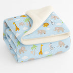 Coberdrom Infantil Dupla Face Cores Lisas E Estampas Fofas