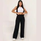 Calça Wide Leg Jeans Premium