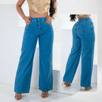 Calça Wide Leg Jeans Premium