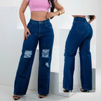 Calça Wide Leg Jeans Premium