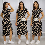 Vestido Midi de Algodão Premium