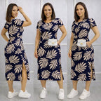 Vestido Midi de Algodão Premium