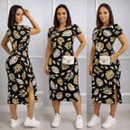 Vestido Midi de Algodão Premium