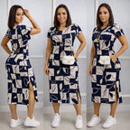 Vestido Midi de Algodão Premium