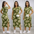 Vestido Midi de Algodão Premium